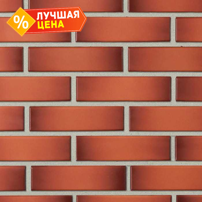 Кирпич облицовочный пустотелый Lode Gemini, 250х120х65 мм